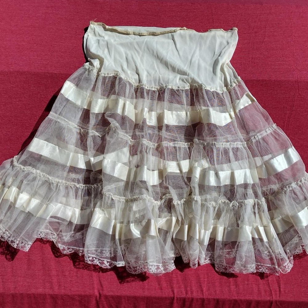 Vintage 1950's Round Petticoat